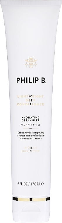 Hair Conditioner Cream - Philip B Light-Weight Deep Conditioning Creme Rinse Paraben Free — photo N1