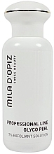 Fragrances, Perfumes, Cosmetics Glycolic Face Peeling - Mila D'Opiz Professional Glyco Peel 7% Exfoliant Solution