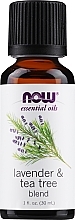 Lavender and Tea Tree Essential Oil - Now Foods Essential Oils 100% Pure Lavender, Tea Tree — photo N1