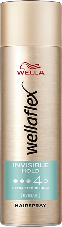 Strong Hold Hairspray - Wella Wellaflex Invisible Hold Hairspray — photo N1