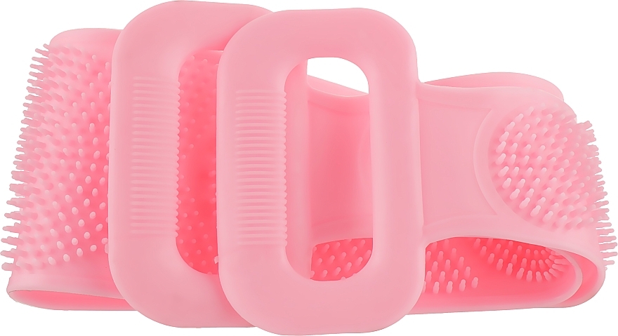 Anti-Cellulite Long Massager Sponge, pink - Soap Stories — photo N15