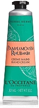 Fragrances, Perfumes, Cosmetics L'Occitane Pierre Herme Pampelmousse Rhubarbe - Hand Cream