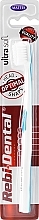 Toothbrush M61, ultra soft, white-blue - Mattes Rebi-Dental — photo N5