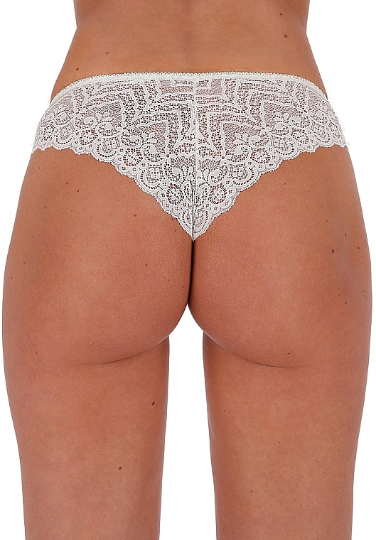 Women Panties 'Lyria', white - Passion — photo N5