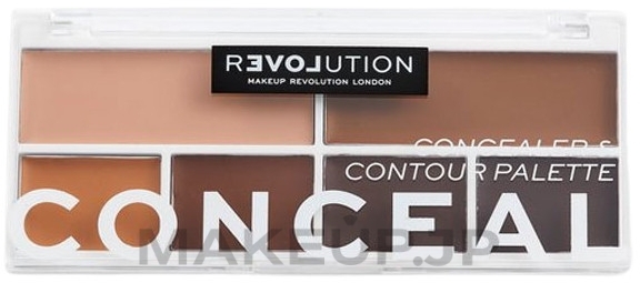 Concealer Palette - Relove By Revolution Conceal Me Palette  — photo Dark