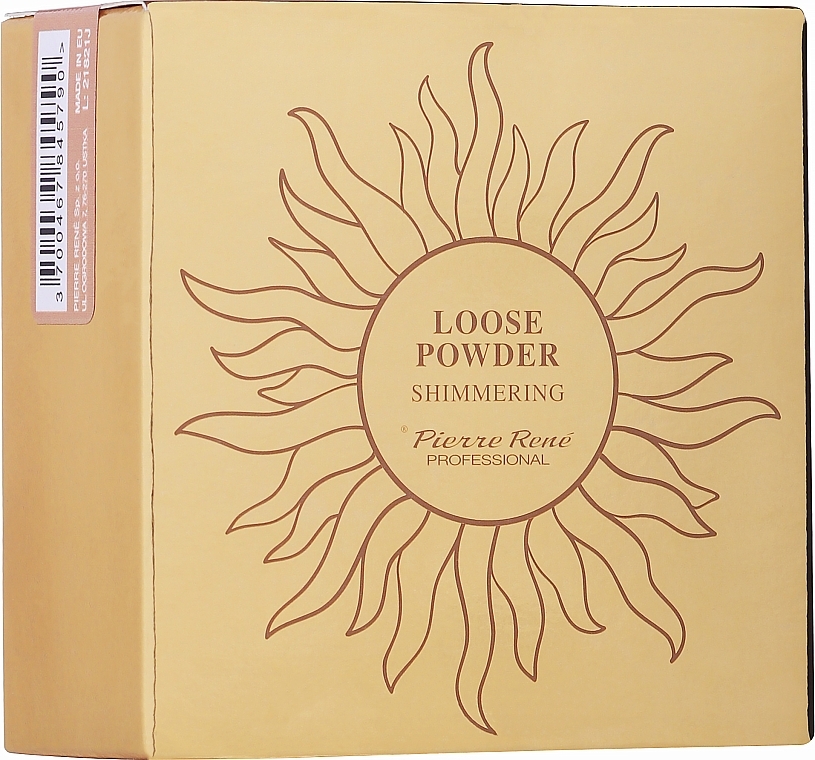 Loose Shimmering Powder - Pierre Rene Professional Loose Shimmering Powder — photo N3