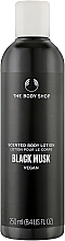 Body Lotion - The Body Shop Black Musk Scented Body Lotion — photo N1