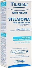 Fragrances, Perfumes, Cosmetics Bathing Oil - Mustela Dermo-Pediatrics Stelatopia Milky Bath Oil