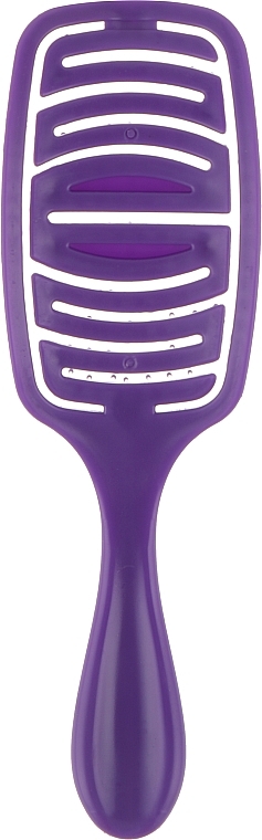 Flexible Blowing Rectangle Hair Drying and Styling Brush, CR-4280, violet - Christian — photo N2