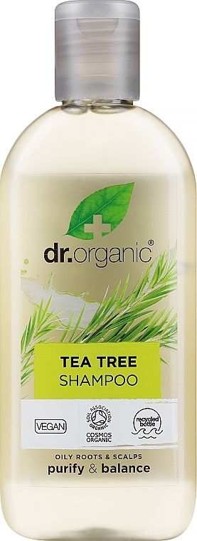 Tea Tree Hair Shampoo - Dr. Organic Tea Tree Shampoo — photo N1