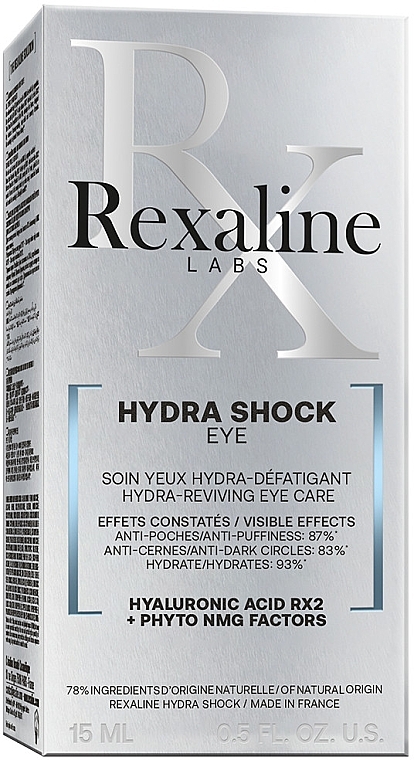 Ultra Moisturizing Eye Cream - Rexaline Hydra 3D Hydra-Eye Zone Cream — photo N2