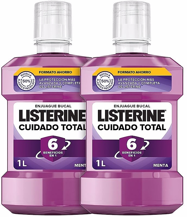 Set - Listerine Total Care 6-in-1 (mouthwash/2x1000ml) — photo N1