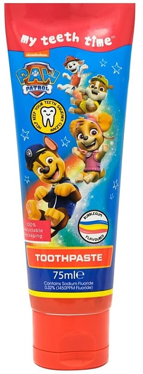 Kids Toothpaste - Nickelodeon Paw Patrol My Teeth Time Toothpaste — photo N1