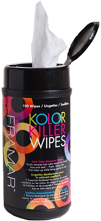 Color Stain Remover Wipes - Framar Kolor Killer Wipes — photo N2