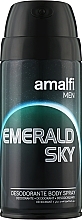 Fragrances, Perfumes, Cosmetics Spray Deodorant 'Emerald Sky' - Amalfi Men Deodorant Body Spray Emerald Sky