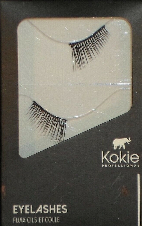False Lashes - Kokie Professional Lashes Black Paper Box FL667 — photo N1