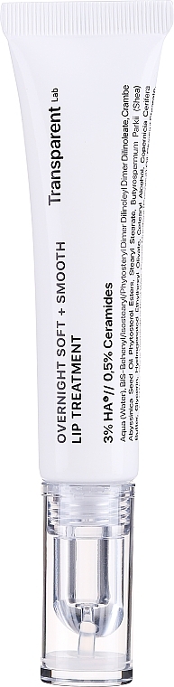 Lip Repair Mask - Transparent Lab Overnight Soft + Smooth Lip Treatment Niche Beauty Lab — photo N2