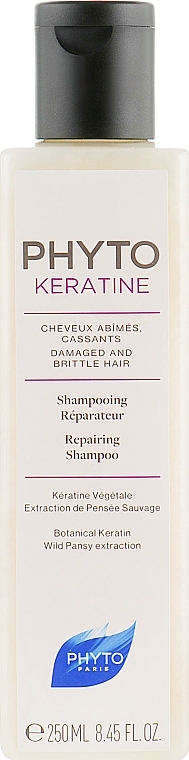 Repair Hair Shampoo - Phyto Phytokeratine Repairing Shampoo — photo N1