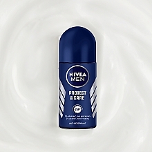 Roll-On Antiperspirant Deodorant - NIVEA MEN 48h Protect & Care Anti-Perspirant — photo N2