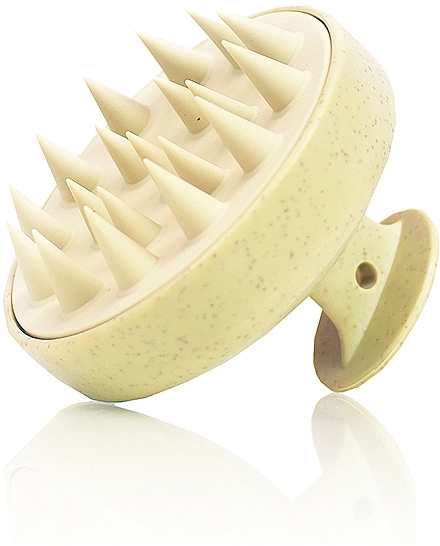 Scalp Massage Brush, beige - myBuddy — photo N1