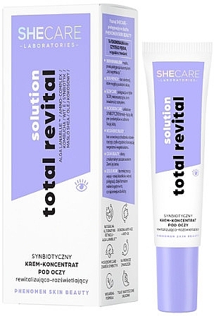 Eye Cream Concentrate - SheCare Total Revital Solution Eye Cream-Concentrate — photo N1