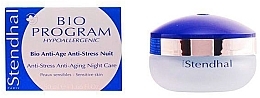 Fragrances, Perfumes, Cosmetics Night Face Cream - Stendhal Bio Program Bio Anti-Age Anti-Stress Night Care