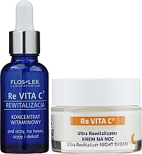 Set - Floslek ReVita C (concentrate/30ml + cream/50ml) — photo N2