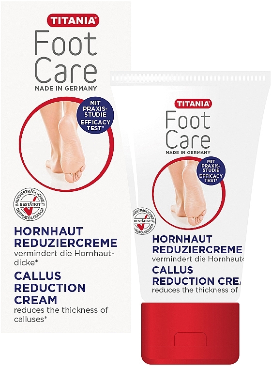 Protective Anti-Callus Cream - Titania Foot Care Callus Reduction Cream — photo N1
