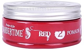 Hair Styling Pomade, red - Barbertime Red 2 Pomade — photo N1