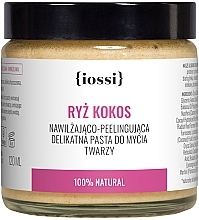Fragrances, Perfumes, Cosmetics Rice and Coconut Face Cleansing Paste  - Iossi