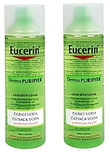 Fragrances, Perfumes, Cosmetics Set - Eucerin Dermo Purifyer (mist/200ml + mist/200ml)