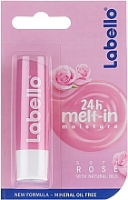 Fragrances, Perfumes, Cosmetics Lip Balm Sof Rose - Labello Lip Care Soft Rose Lip Balm