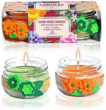 Fragrances, Perfumes, Cosmetics Candle Set "Aromatherapy" - Bulgarian Rose Candle Set