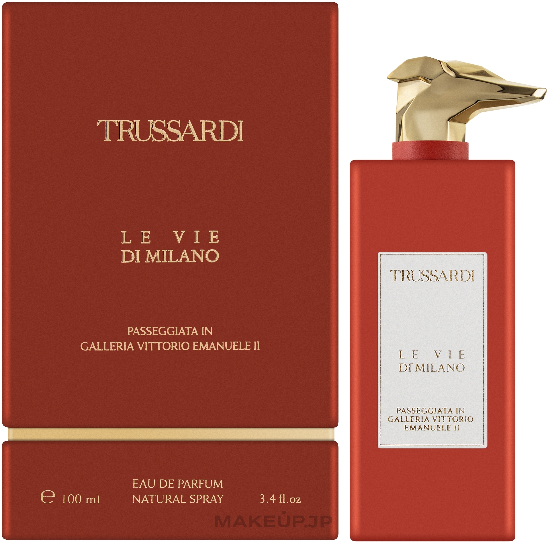 Trussardi Le Vie Di Milano Passeggiata In Galleria Vittorio Emanuele II - Eau de Parfum — photo 100 ml