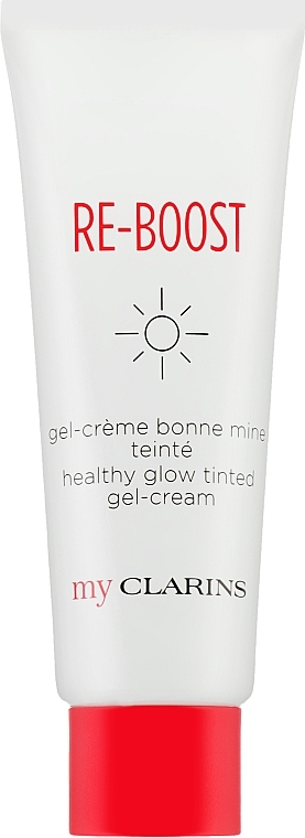 Facial Gel-Cream - Clarins Re-Boost Healthy Glow Tinted Gel-Cream — photo N1