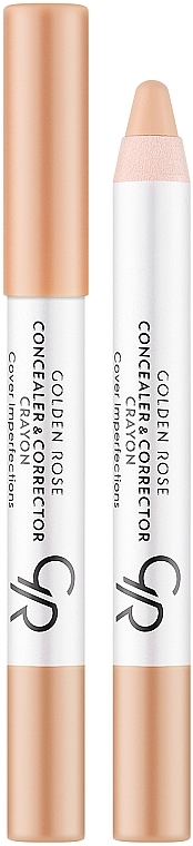 Face Concealer-Corrector - Golden Rose Concealer & Corrector Crayon — photo N1