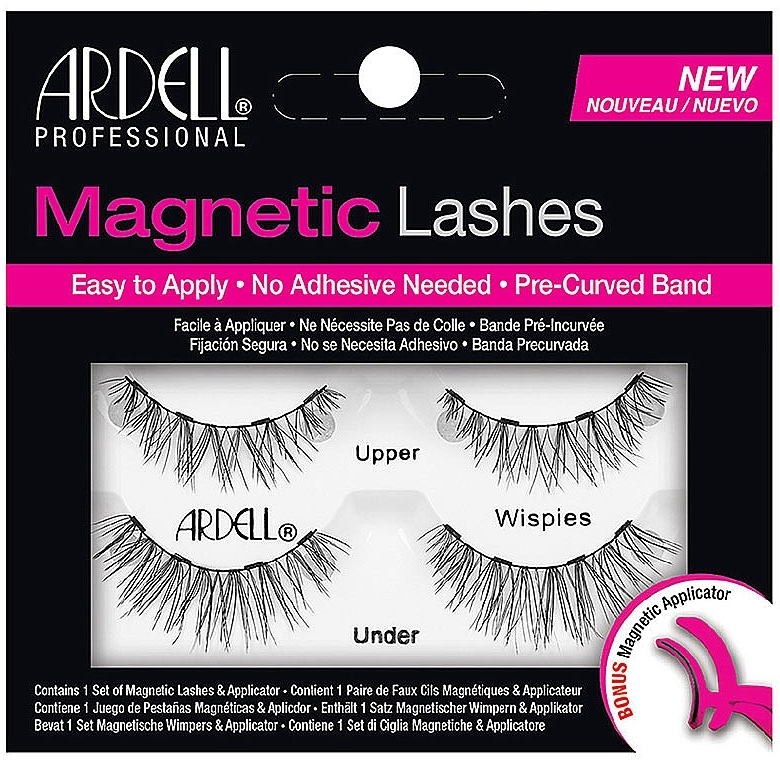 False Lashes - Ardell Magnetic Strip Lash Wispies — photo N1