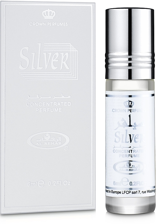 Al Rehab Silver - Oil Perfume — photo N1