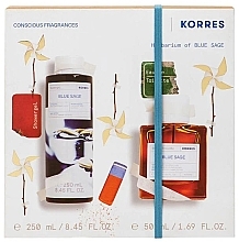 Korres Blue Sage - Set (edt/50ml+sh/gel/250ml) — photo N1