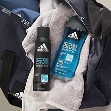 Shower Gel - Adidas Ice Dive Body, Hair and Face Shower Gel — photo N5