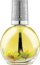Fragrances, Perfumes, Cosmetics Nail & Cuticle Oil with Flowers "Olive & Lemon" - Silcare Olive Lemon Yellow