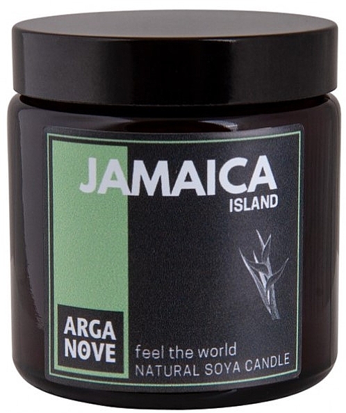 Natural Soy Candle "Jamaica" - Arganove Jamaica Natural Soya Candle — photo N1
