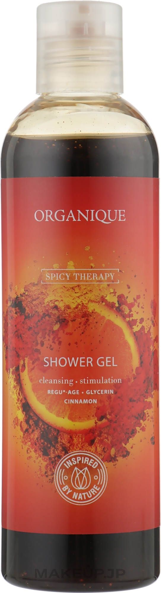 Stimulating Refreshing Shower Gel - Organique Spicy Therapy — photo 250 ml