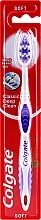 Soft Toothbrush "Classic", purple - Colgate Classic Deep Clean Soft — photo N1