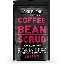 Fragrances, Perfumes, Cosmetics Body Coffee Scrub - Joko Blend Cherry