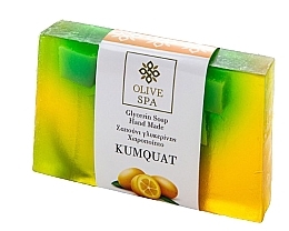 Fragrances, Perfumes, Cosmetics Kumquat Glycerin Soap - Olive Spa Hand Made Glycerin Soap