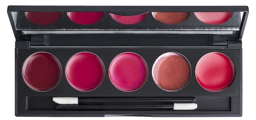Compact Lipstick & Lip Gloss Palette, 5 shades - Make Up Me — photo N1