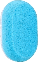 Fragrances, Perfumes, Cosmetics Owal Relax Massage Sponge, blue - Sanel Owal Relax