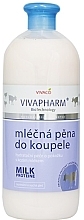 Fragrances, Perfumes, Cosmetics Goat Milk Bath Foam - Vivaco Vivapharm Bath Foam