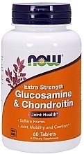 Joint & Ligament Dietary Supplement, tabletes - Now Foods Glucosamine & Chondroitin with MSM  — photo N2